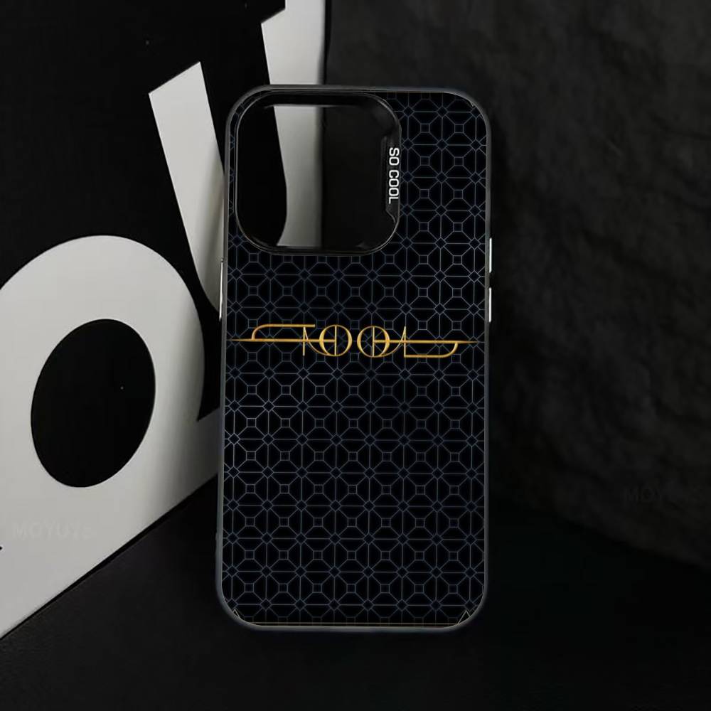 Music T-Tool B-Band R-Rock Phone Case For iPhone 17,16,15,14,13,12,11 Plus,Pro Max,XS,Colorful Silver Phone case Funda Cover