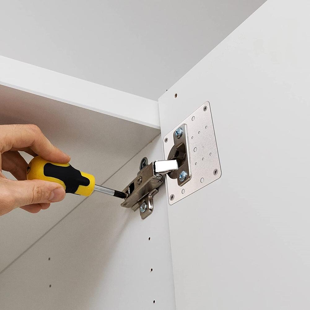 2/4/10 szt. Płyta zawiasowa Drzwi Szuflada Szafka Kuchenna