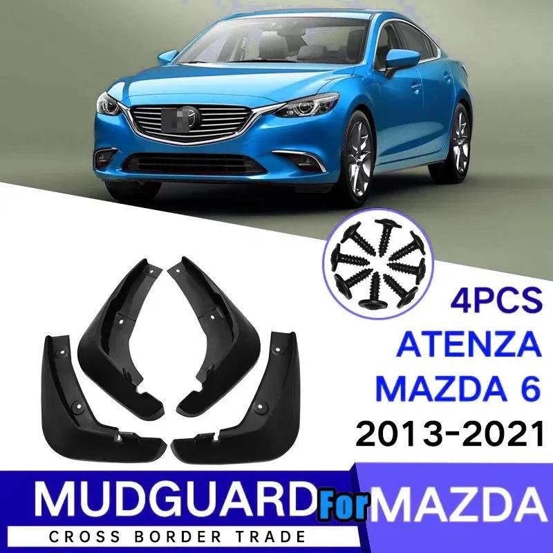 2Pc Front L/R Car Mud Flaps For Mazda 6 ZOOM 2003- Series Mudflaps Splash Guards Mud Flap Mudguards Fender 2010 2011 2012