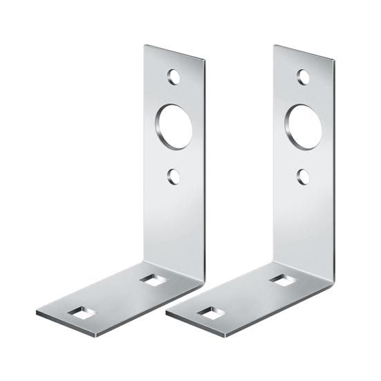2Pcs Trailer Light Brackets Rustproof Corrosion Resistant Universal Simple Installation L-Shaped Tail Light Brackets