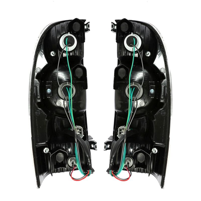 A28G-2Piece LED Tail Lights Left Right Rear Bumper Lights Assembly Signal Lamp Replacement Parts For Toyota Tacoma Pickup 2005-2