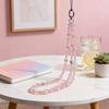Elegant Crystal Star Phone Strap With Pvc Chain For Women And Men