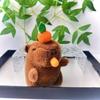 Bubble Capybara Colorful Plush Keychain Stuffed Animal Doll Decoration Pendant