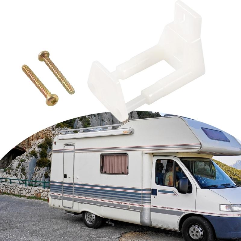 Upgrades Sliding Door Guide Plastic Sliding Door Guide for RVs Offers Corrosion Resistance & Long Lasting Performances