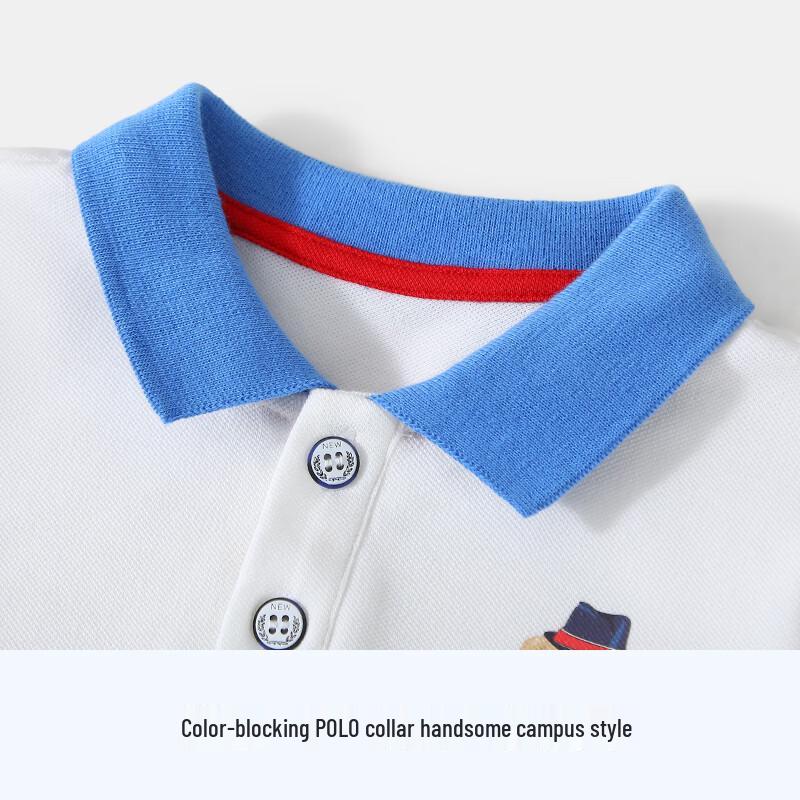 Classic Teddy Boys' Short Sleeve Polo Shirt
