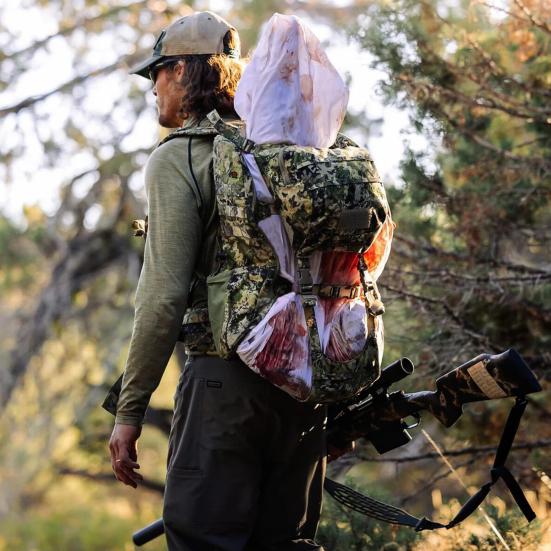 5/6Pcs Hunting Bag with Reflective Tag Breathable Waterproof Elk Bison Bear Meat Bag Multi-purpose Large Capacity Reusable Wild Game Bag