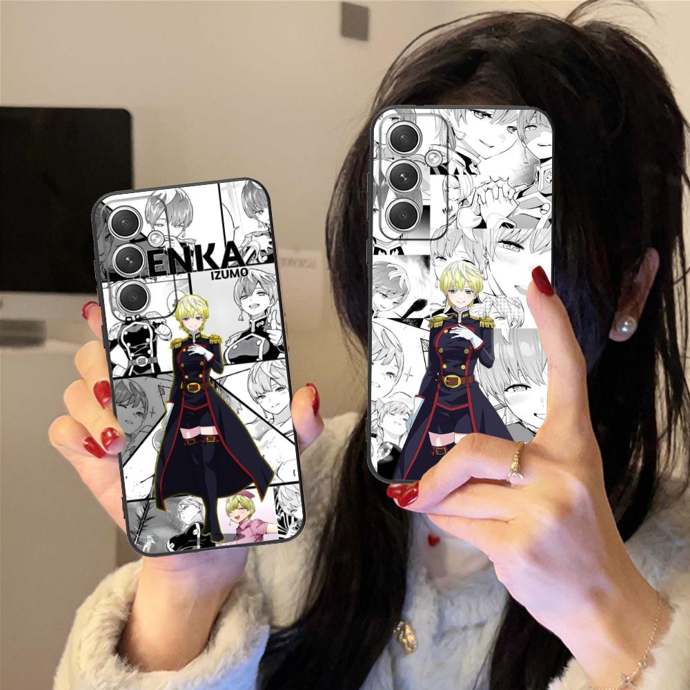 Mato seihei no slave Tenka Izumo Phone Case for Samsung Galaxy S25 S24 S23 S22 S21 S20 Note20 Plus FE Ultra Colour Cover Cover