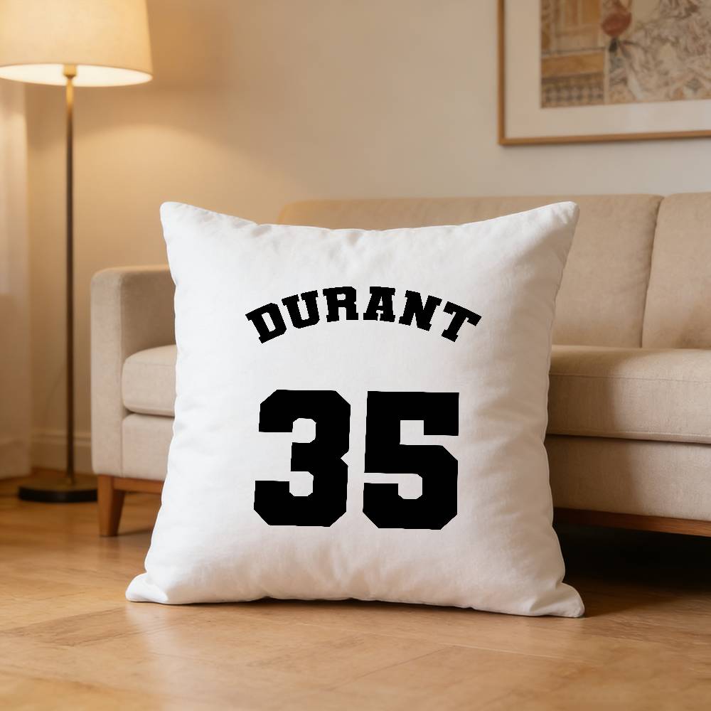 Basketball Number Bryant 24 Curry 30 James 23 Pillow Case Pattern Printed Pillowcase For Living Room Sofa Cushion Cover