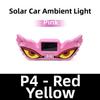 Wireless Solar Powered Demon Eye Car Light Suction Cup Smart LED Lights Cool EYE Ambient Lights