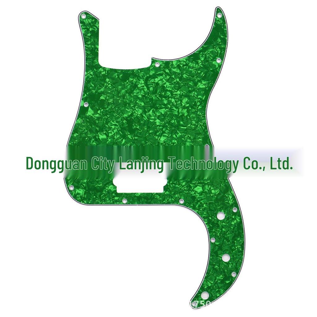 PB Bass Pickguard 13-Hole Front Cover Plate for Electric Bass - Protective Instrument Accessory