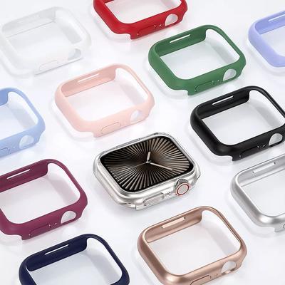 Kryt pro Apple Watch Pouzdro 46mm 42mm 41mm 45mm 44mm 40mm 38mm Příslušenství PC Ochranný nárazník iWatch Series 10 9 7 8 6 se 5 4 3