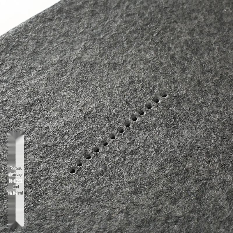 Handun Natural Black Slate Tea Tray