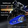 Cross-border Bluetooth Helmet Headset: Intercom, FM Radio, Soft/Hard Mic, Waterproof, Long Battery Life