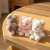 Chubby Plush Pig Keychain Cute Bag Hanging Bag Charm Stuffed Pig Pendant  Bag Key Decoration