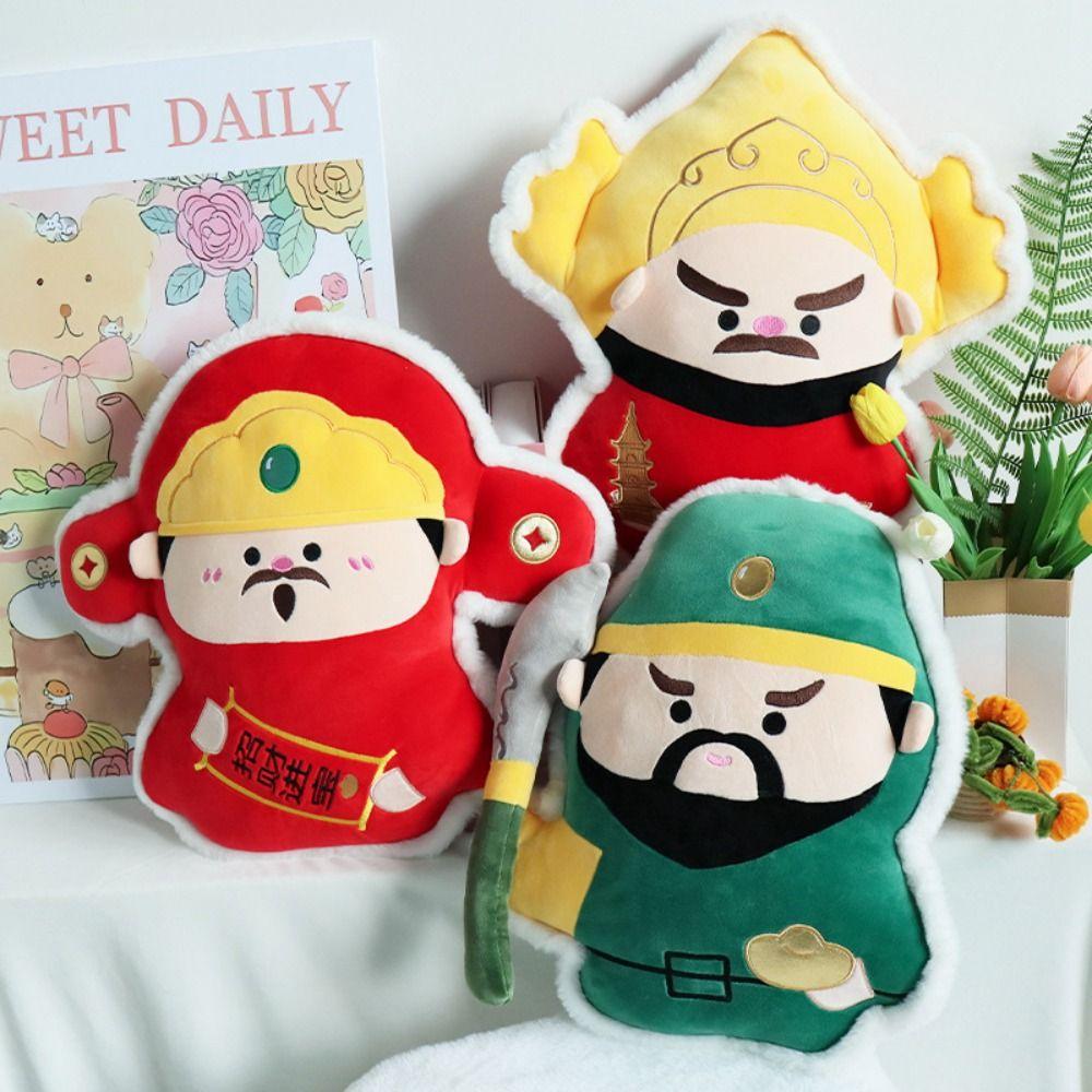 Wenchang Jun Plush God of Longevity Toy The King of the Tower Plush Stuffed Dolls  Kids