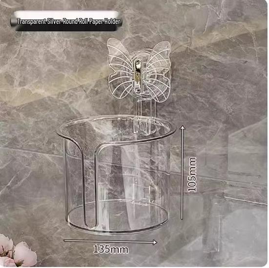 

Настенный держатель для туалетной бумаги на присоске, коробка для салфеток без пробивки