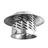 80/110/160/200mm Stainles Steel Chimney Cap Round Ducting Ventilation Exhaust Cover Roof Pipe Exhaust Hood Vent Cap