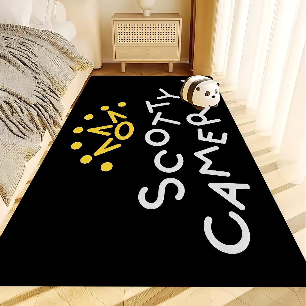 S-Scotty C-Cameron Sign Kitchen Mat Cheaper Anti-slip Modern Living Room Balcony Printed Modern Home Decor