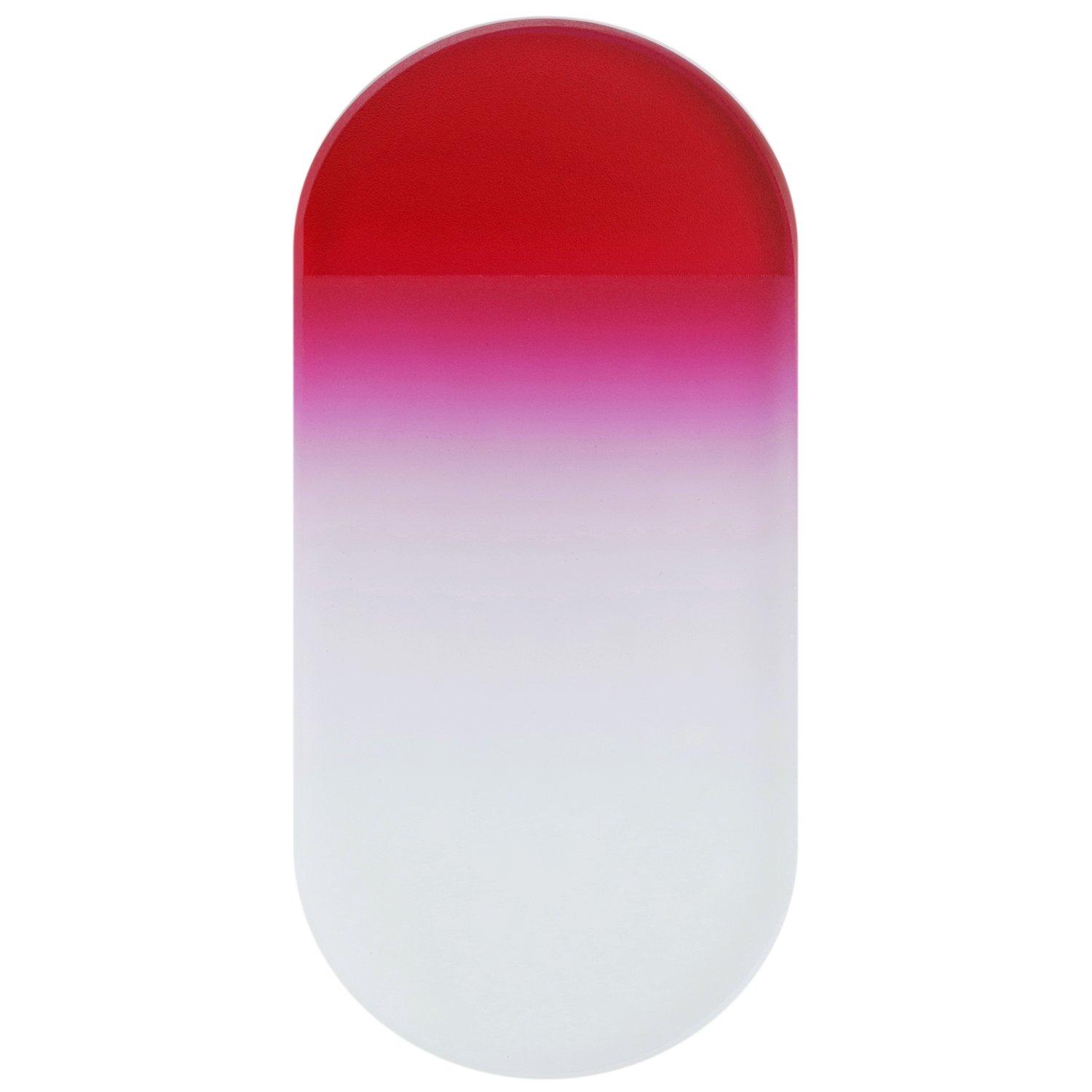 

Glass Heel Coarse and Fine Pink Storage Czech-made File, Grit, (Includes Case), BHL-2 розовый