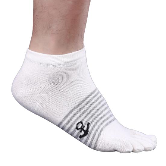 Breathable Men's Five Finger Toe Socks Casual Comfortable Soft Sports Home Wear