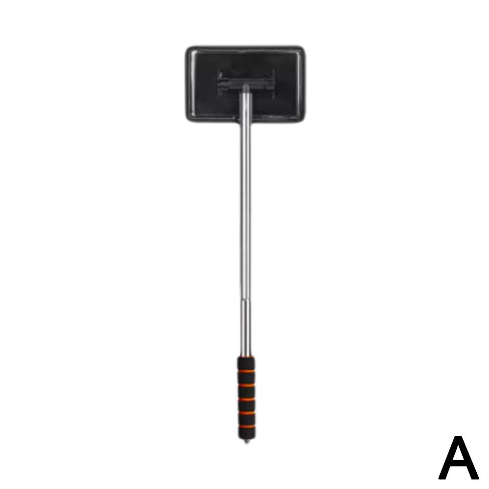 

Телескопическая щетка для чистки стекол, щетка для очистки автомобиля от пыли, артефактов, зеркал, щетка для протирки, очистка J9Z5 Black-One size