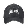 Blegh deathcore metalcore death metal Baseballkappe Vintage Unisex Tennis Damen