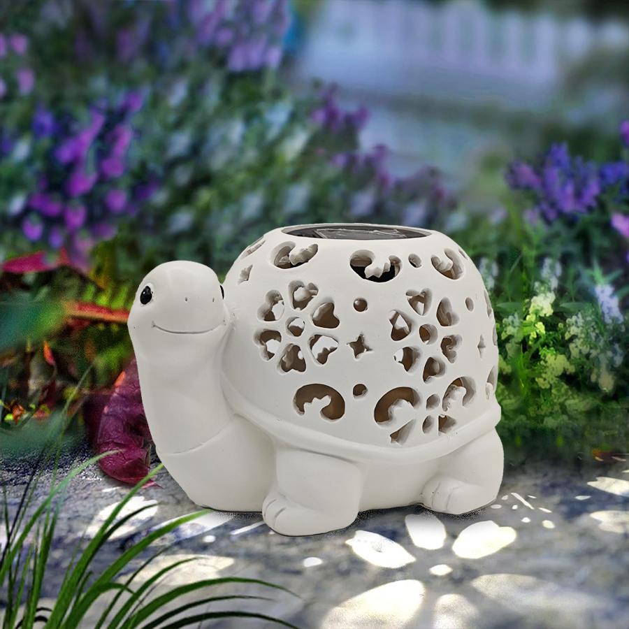 Solare Außenstatue Statue mit Licht Geburtstagsgeschenk für Mama, Einzigartiges Geschenk für Frauen, Gartendekoration für den Frühling