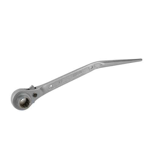 

SK11 (ESK11) Double-Ended Ratchet Wrench 72, 72 Teeth, with Curved Drier, 17 x 21mm, RS-1721GL