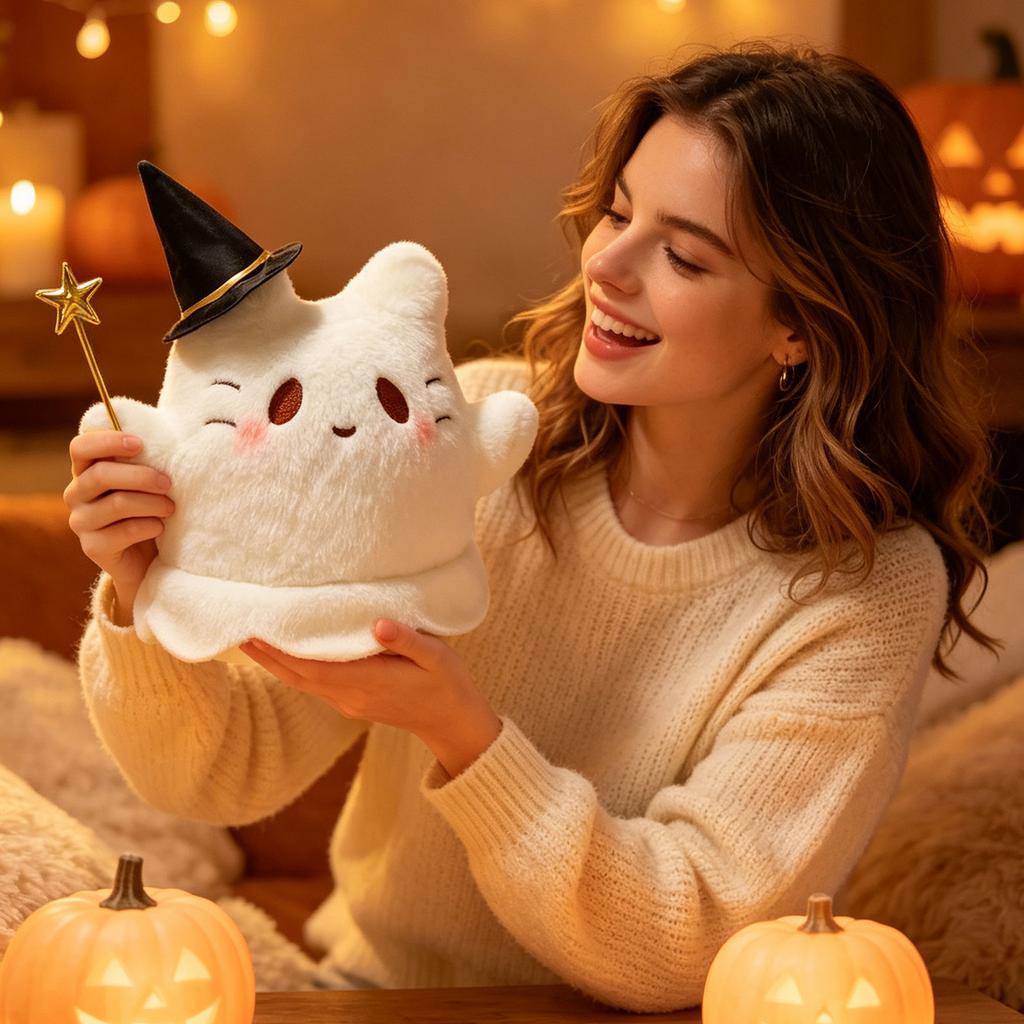 Halloween Plush Toy Soft Stuffed Animal for Holiday Decoration or Gift