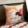 Anime HHimouto UUmaruchan Cushion Cover Reversible Soft Durable Pillow Cover Home  Car MultiScene Use for Daily Comfort