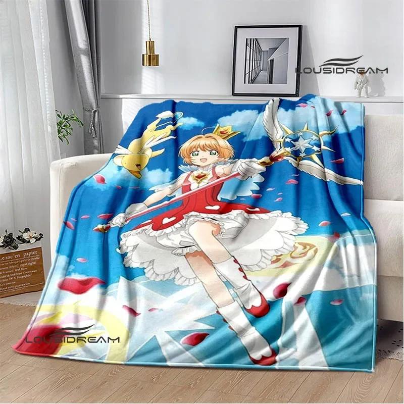 Card Captor Sakura Cartoon Decken Mode Decken Warme Flanell Weiche Bequeme Decke Haus Reise Decke Geburtstagsgeschenk