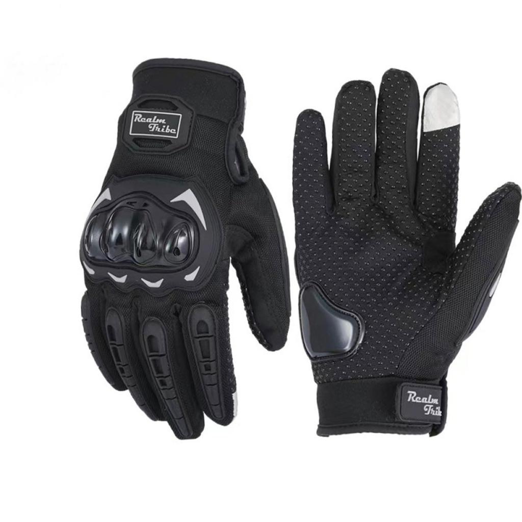 TOUFEIYUAN Motorcycle Mesh Gloves, Mesh Gloves, Bike Gloves, Breathable Leather Mesh Gloves, Bike Glove