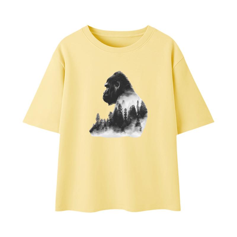 Schimpansen Aufnäher für Kleidung Kreative Kleideraufkleber Hoodies T-Shirt Parches Ropa DIY Wärmeübertragungsdruck