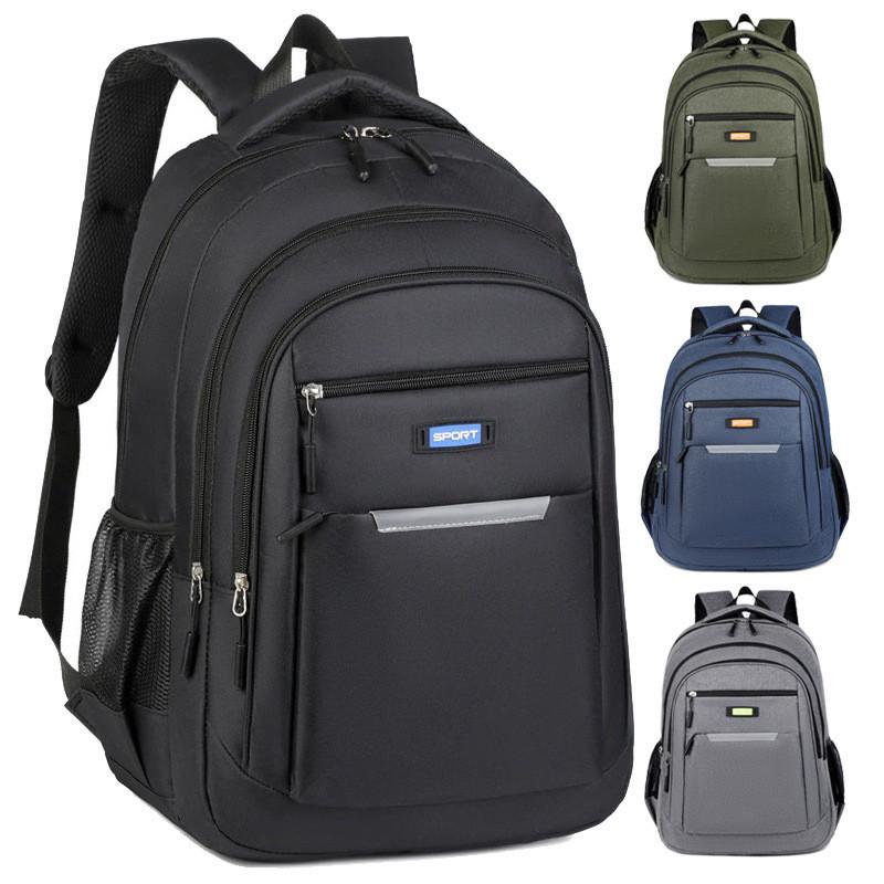 Laptop Backpack Breathable Compartment Bag For Travel School Durable Unisex