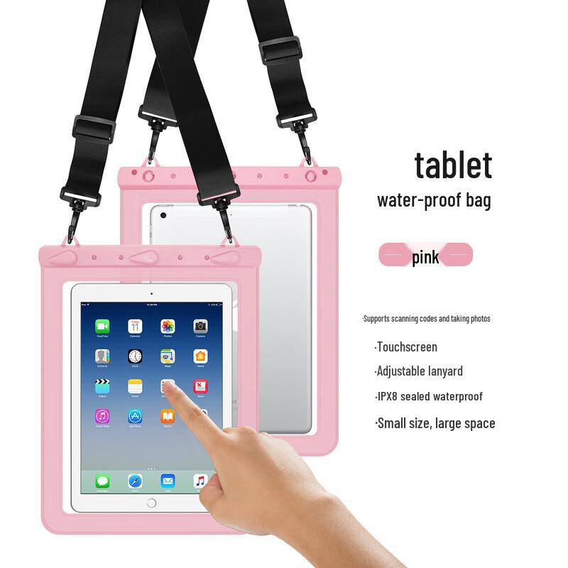 Vodotěsná taška přes rameno na tablety a telefony