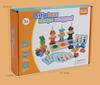 Montessori Toddler Wooden Bear Stacking Rings for Shape Recognition and Concentration Training