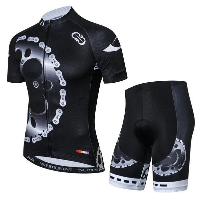 Men Women Cycling Jersey Short Sleeve Breathable Mesh Bike Apparel Sportswear Road Mountain Riding