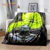 Overwatch Game Gamer DVA  Reaper Soft Plush Blanket,Flannel Blanket Throw Blanket for Living Room Bedroom Bed Sofa Picnic Kid 3D