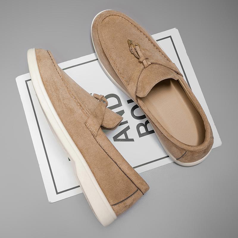 Fashion New Fashionable Men's Loafers Popular Business Shoes Office Leisure Slip On Flats Easy Travel Walking Shoes Elegantes Moccasins