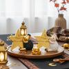 1PC,Ramadan Cute Lamb Hugging Stars Shaped Resin Material Decorative Ornament, Suitable for Eid al-Fitr Cute Gift Giving