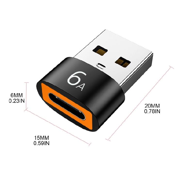Audio Converter USB C Female to USB Male OTG Adapter Connector for Phone Laptop