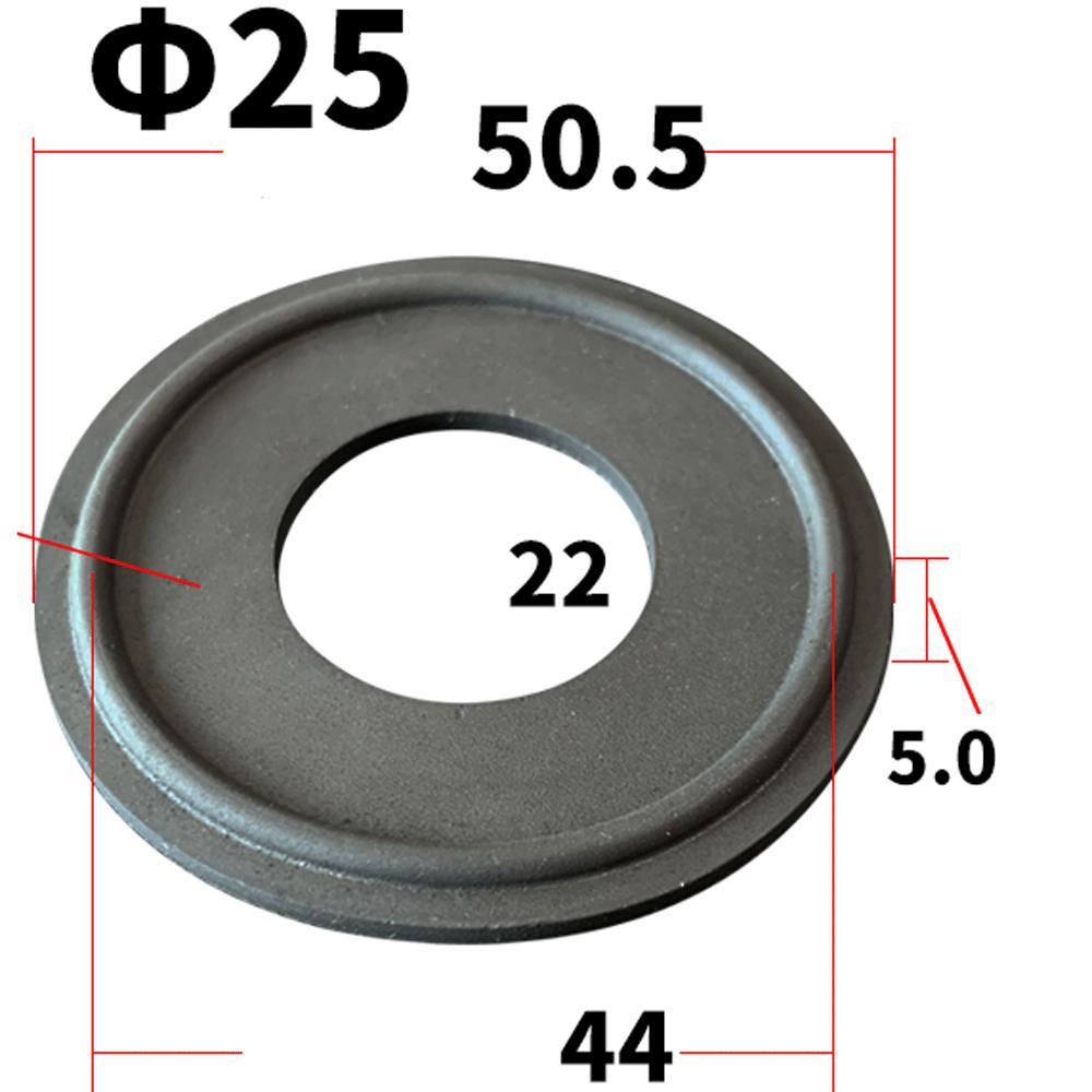 19 25 32 38 51 63 76 89 102mm 1,5" -4" Hárombilincses FKM Tömítés Tömítőgyűrű Csík Otthoni Sörfőzés