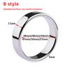 New Male Penis Rings Stainless Steel Metal Cock Ring Ball Stretcher Erection Increase Orgasm delay ejaculation Sex Toys For Man