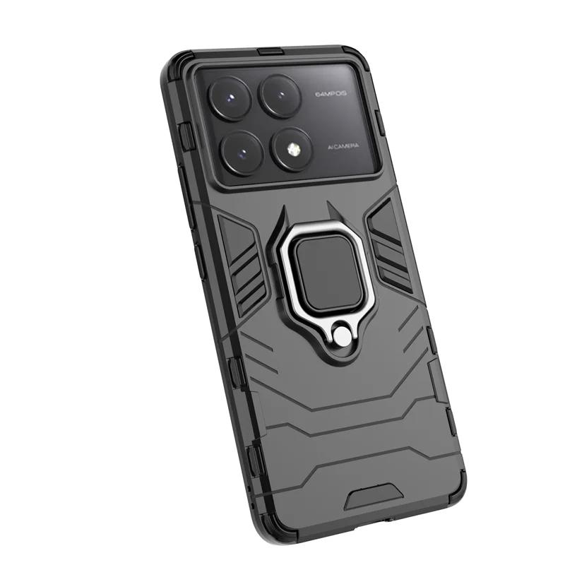 Magnetic Ring Kickstand Phone Case For Xiaomi 14T Pro Armor Bumper Shockproof Back Cover For Xiaomi mI 13T Pro 12T 11T Pro