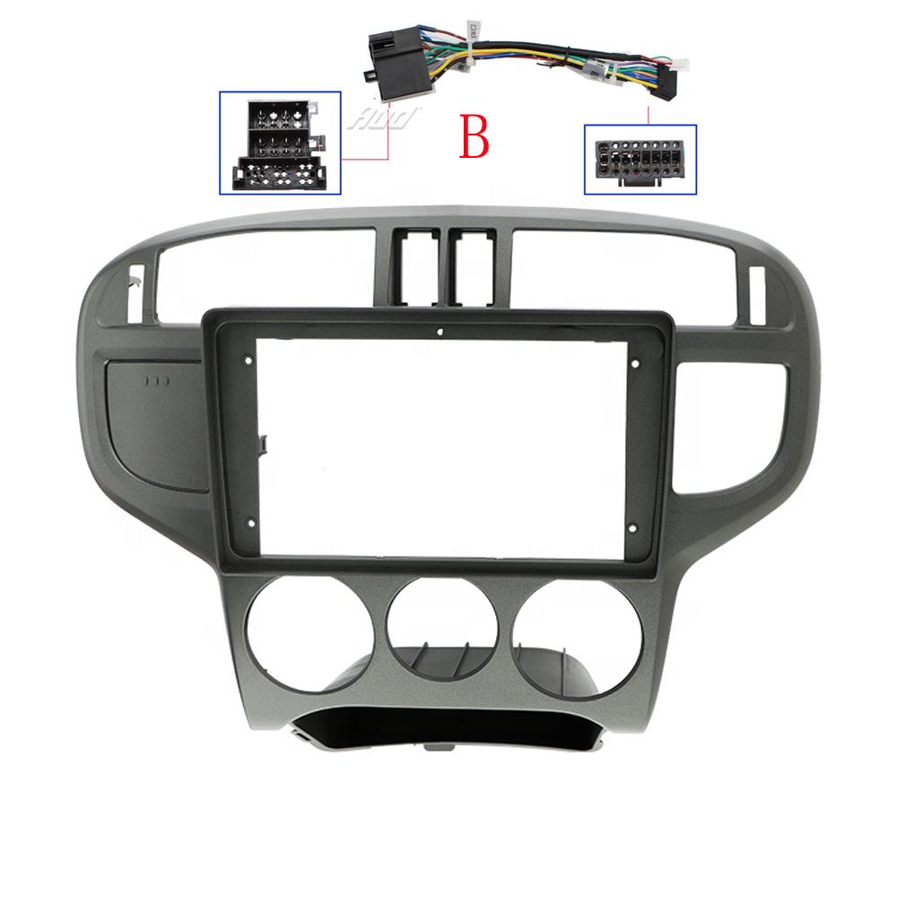9 Inch For Hyundai Matrix 2001-2010 Android Radio Audio Dash Fitting Panel Kit Car Frame Fascia Adapter Canbus Box