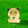 Micro-landscape Glow-in-the-dark Red Panda Cute Animal Figurines Garden Decoration Accessories Car Desktop Resin Small Ornaments