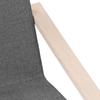 Vidaxl Recliner, Dark Gray, Upholstered In Fabric