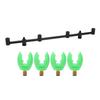 Fishing Rod Pod Stand Holder Durable Aluminium Alloy Compact Structure Wear Resistant Fishing Pole Pod Stand45cm Holder