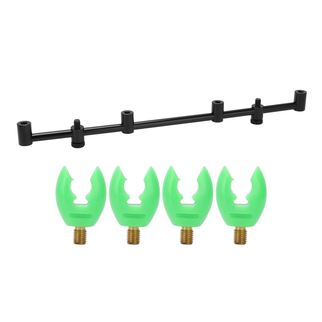 Fishing Rod Pod Stand Holder Durable Aluminium Alloy Compact Structure Wear Resistant Fishing Pole Pod Stand45cm Holder
