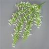 Plant Wall Decor With Faux Snow Fruit Vine For Office Indoor Interior Design